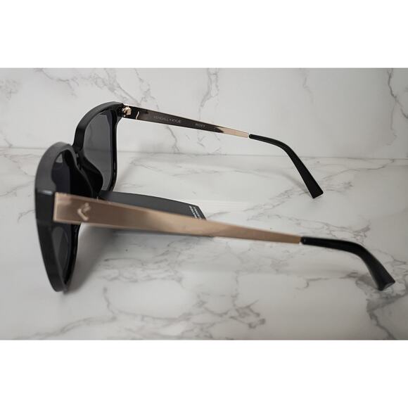 Kendall + Kylie ROXY Black Oversized Womens Sunglasses - NEW - Picture 2 of 7